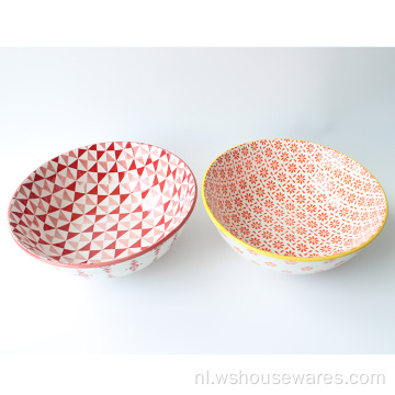 5.5 &quot;/7.5&quot; Porselein Rice Bowls Pad Printing Bowls